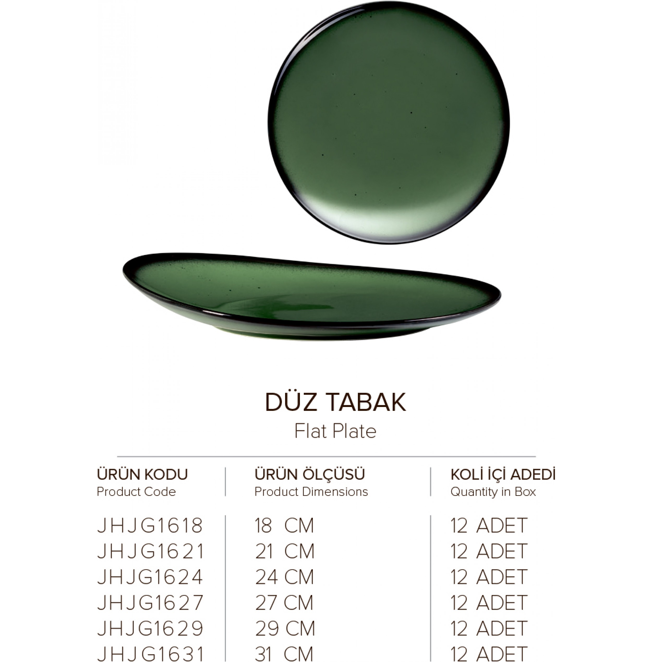 DÜZ TABAK