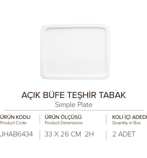 ACIK BUFE TESIR TABAK 