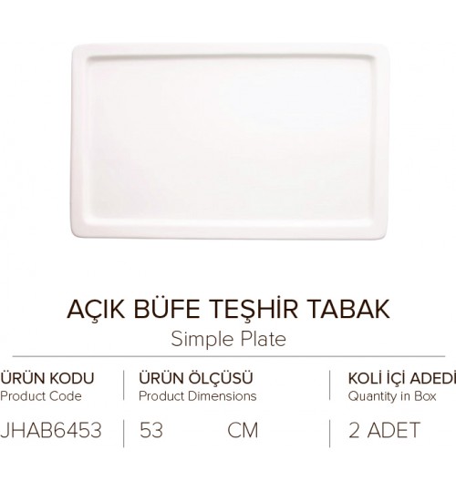 ACIK BUFE TESIR TABAK 