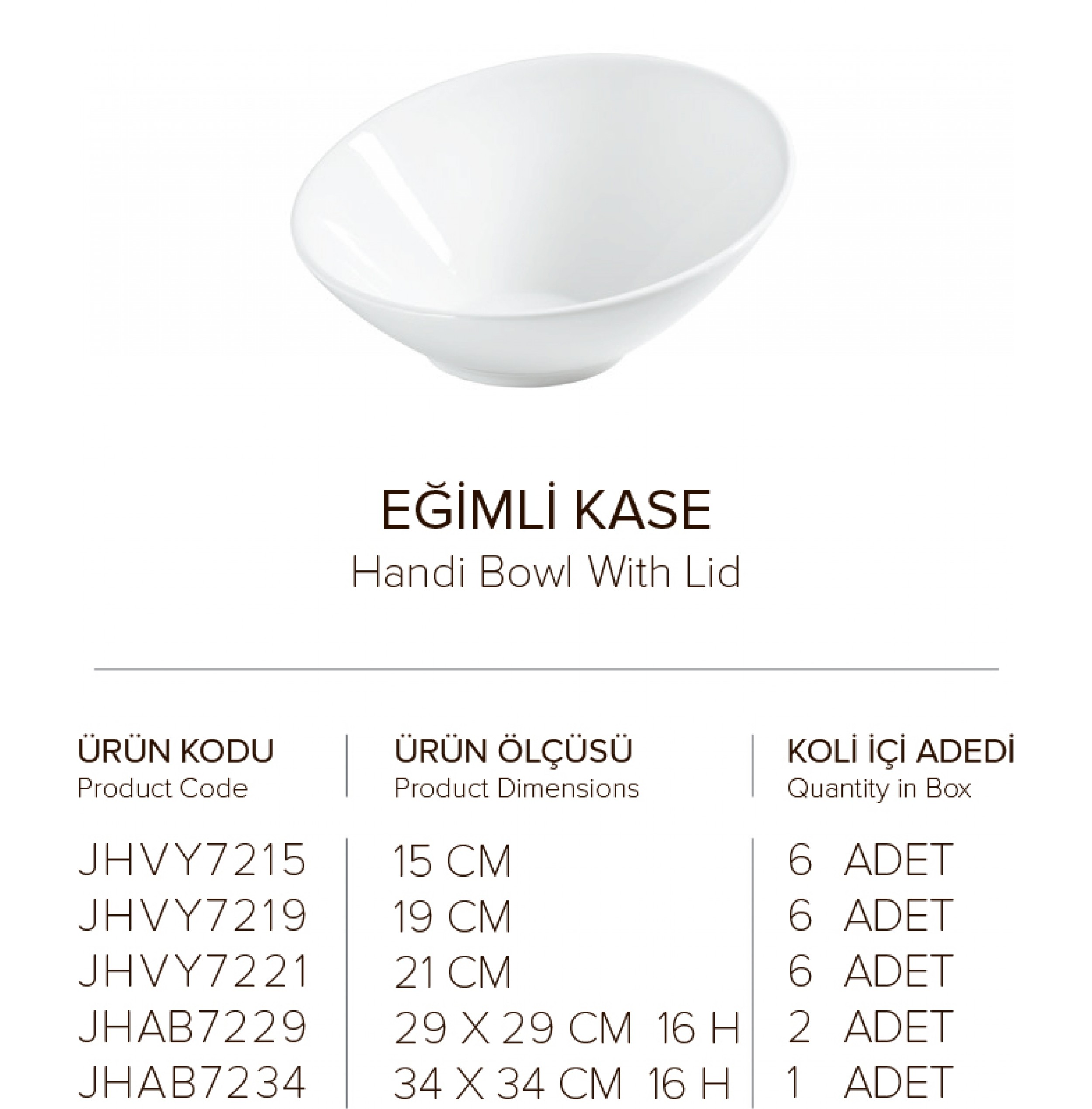 EĞİMLİ KASE