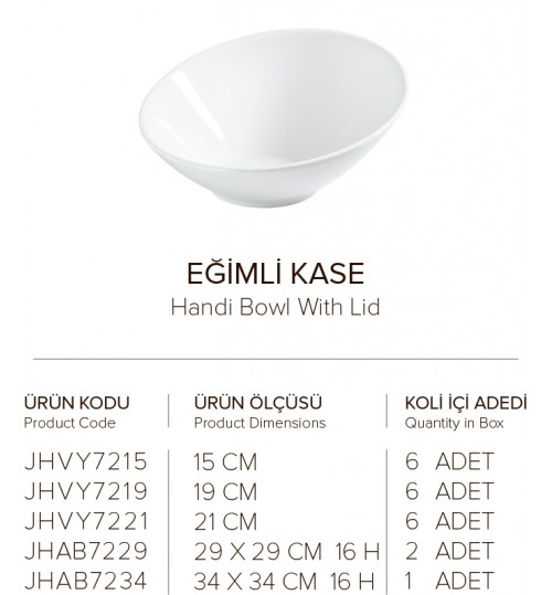 EĞİMLİ KASE