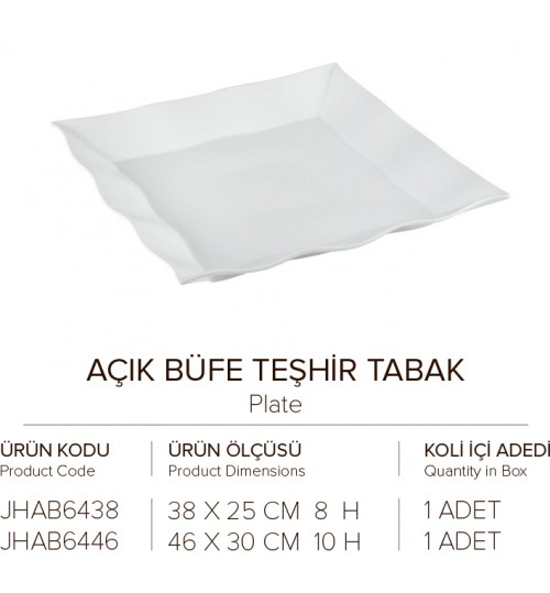 ACIK BUFE TESHIR TABAK 