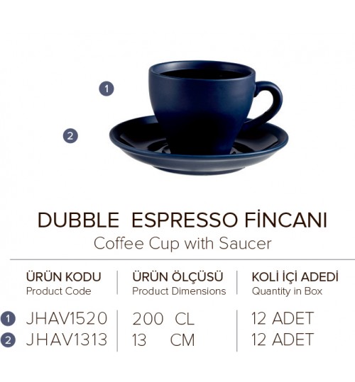 DUBBLE ESPRESSO FİNCANI