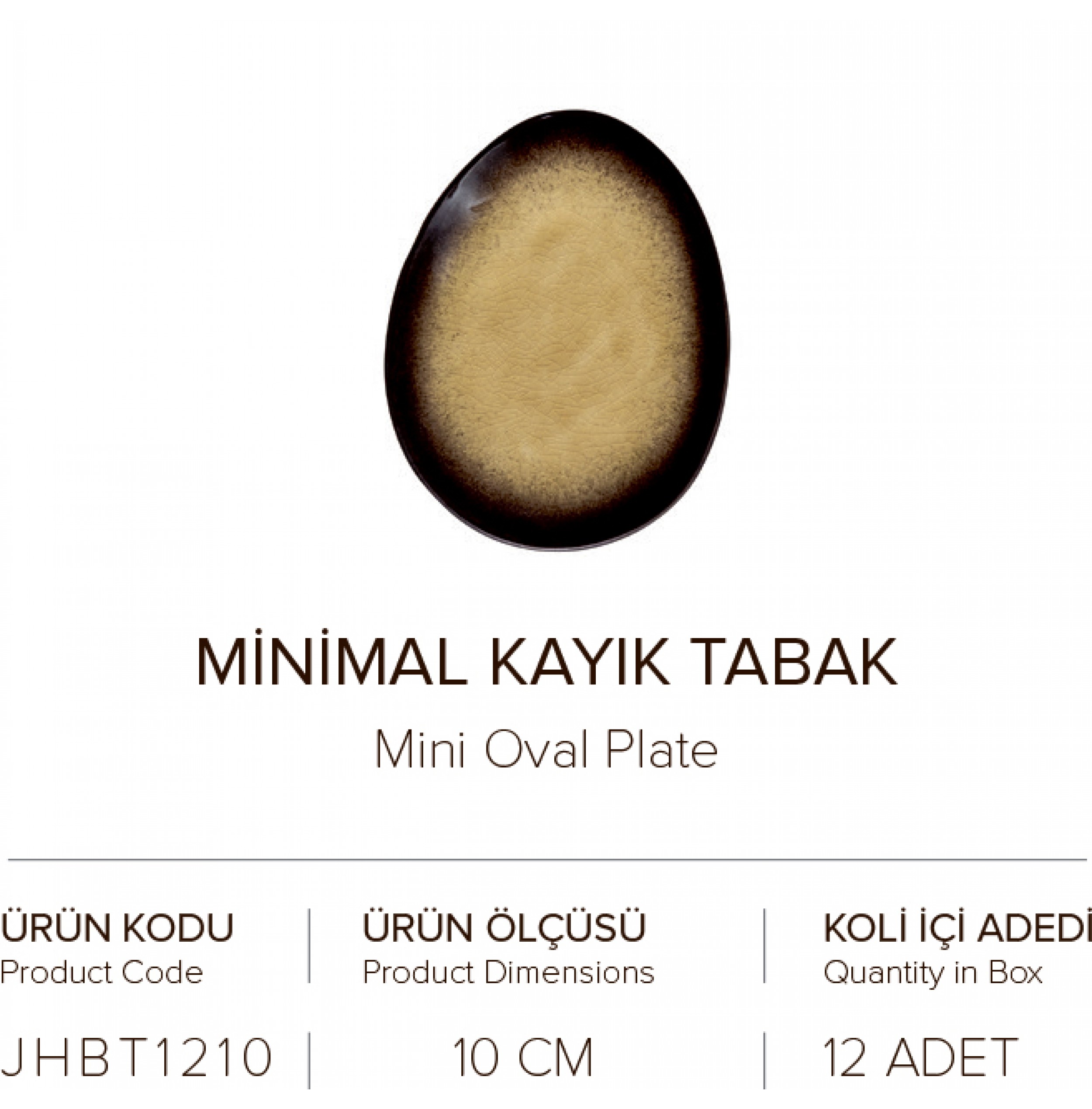 MİNİBAL KAYIK TABAK