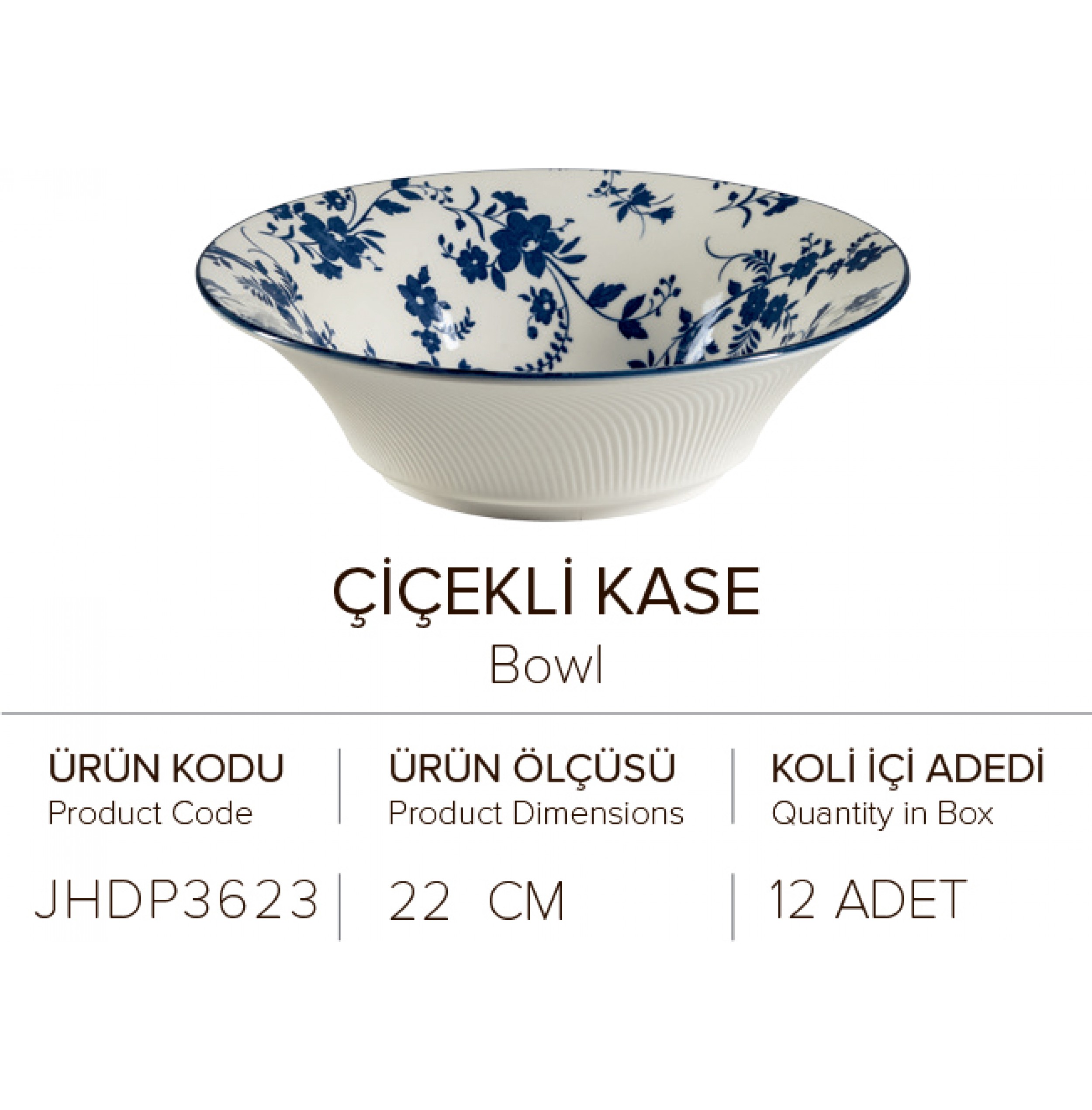 ÇİÇEKLİ KASE 1