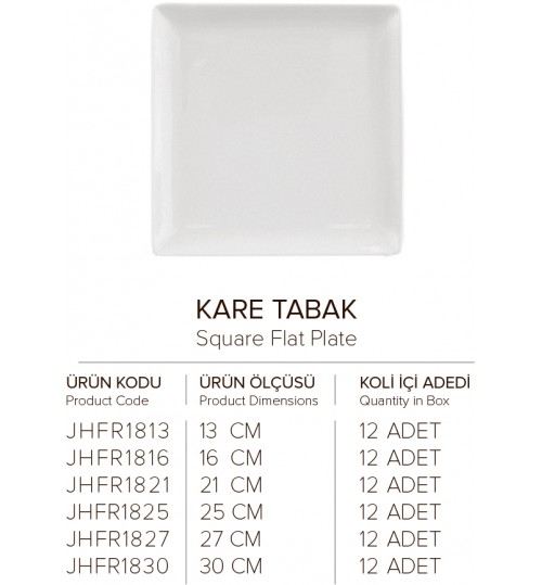 KARE TABAK 