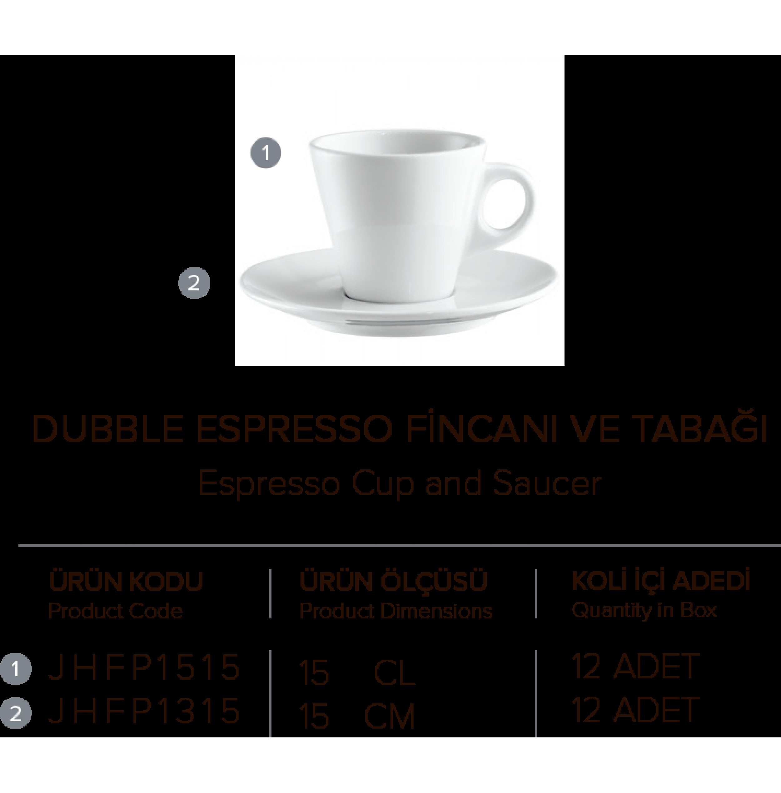 DUBBLE ESPRESSO FINCANI TABAGI 