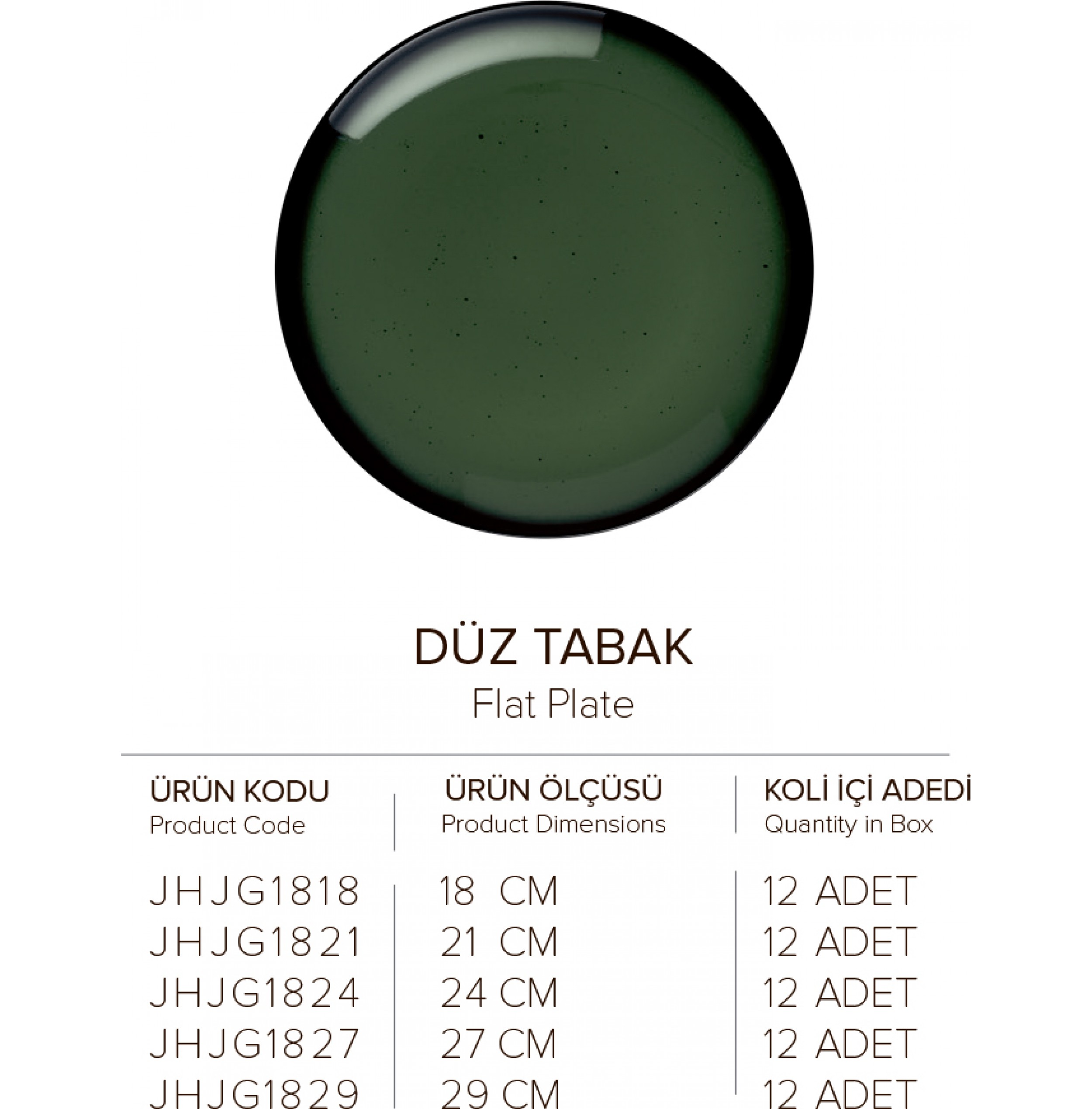 DÜZ TABAK