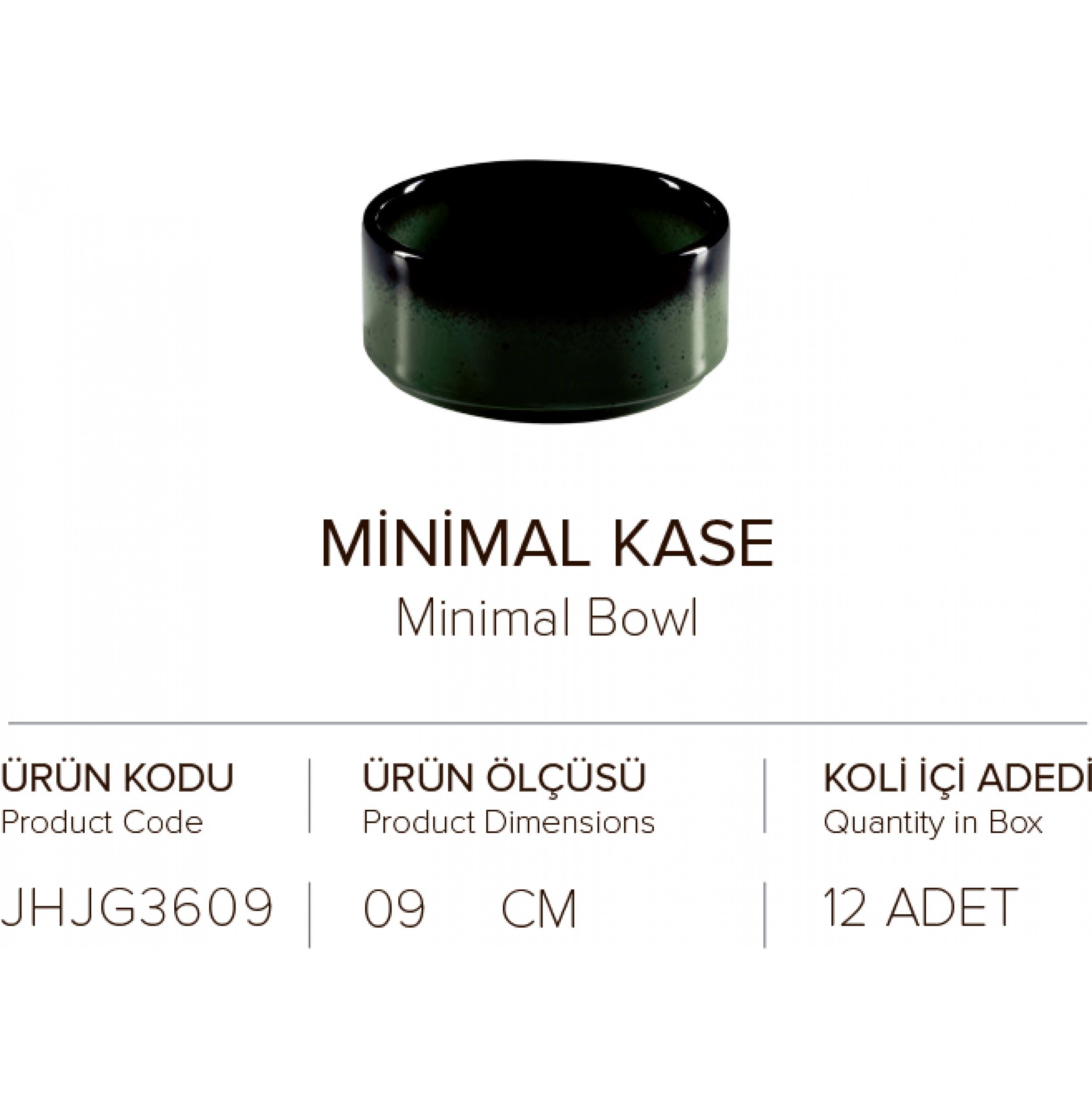 MİNİMAL KASE