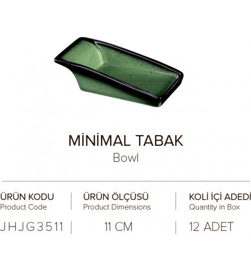 MİNİMAL TABAK