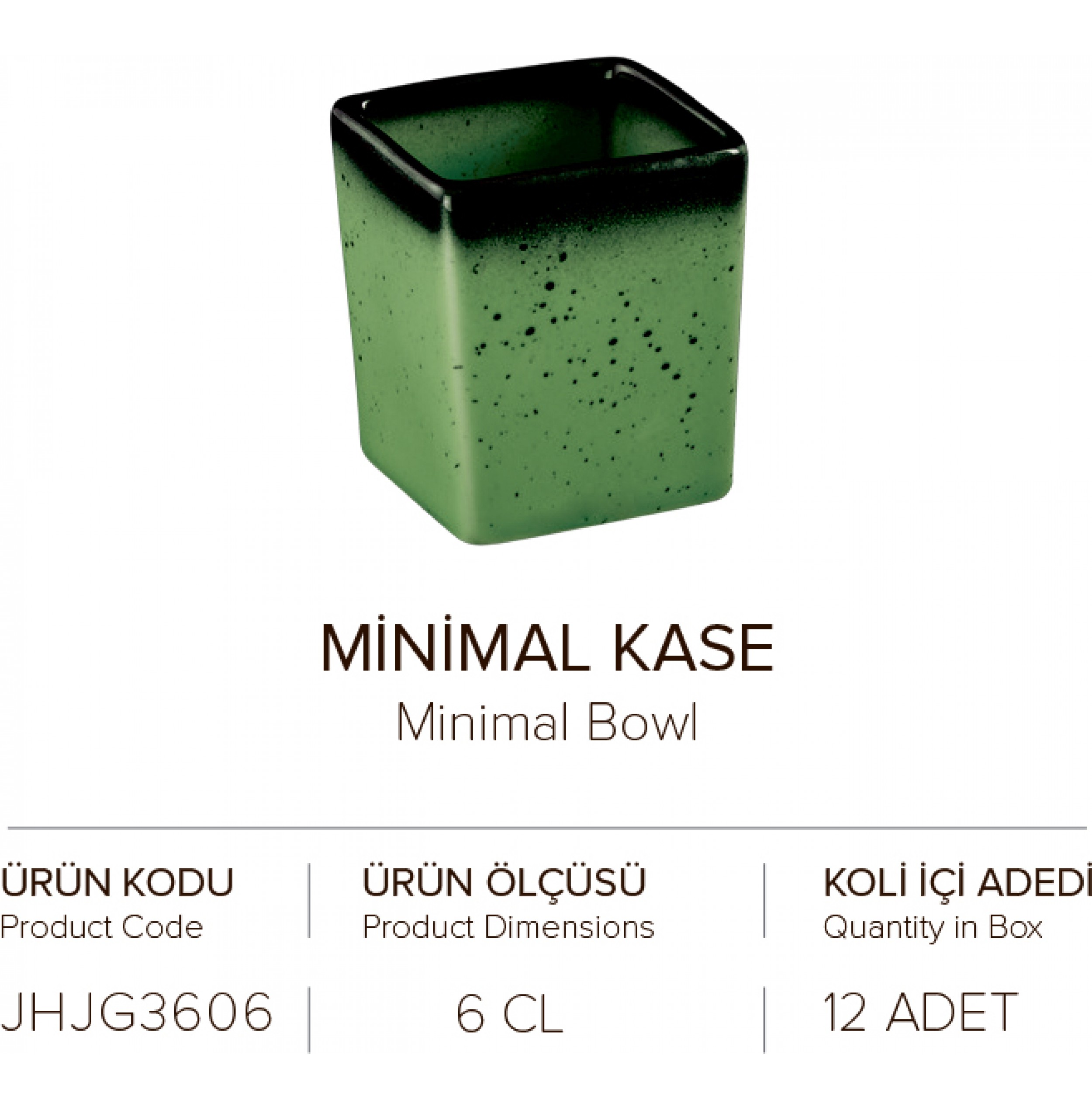 MİNİMAL KASE