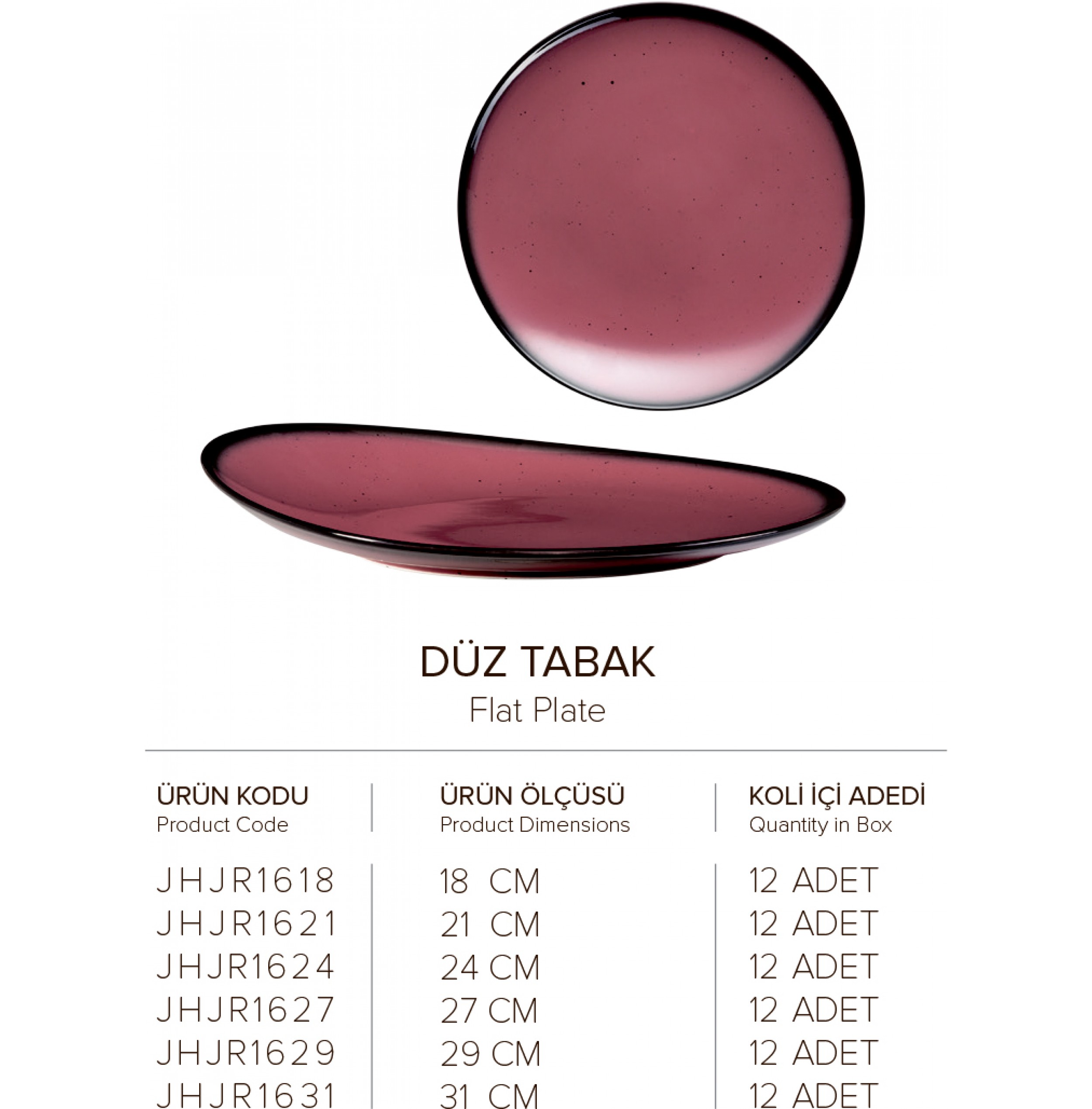 DÜZ TABAK