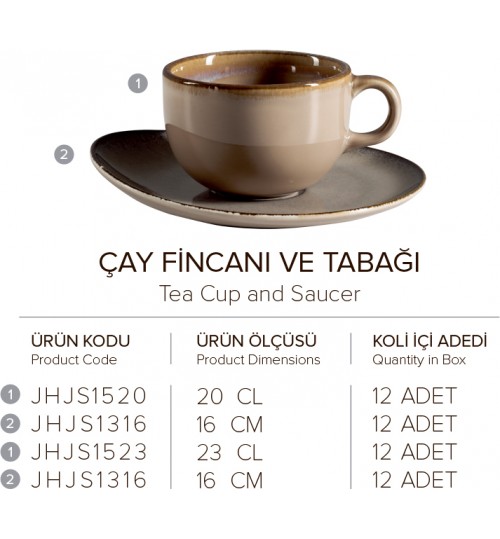 ÇAY FINCANI VE TABAGI