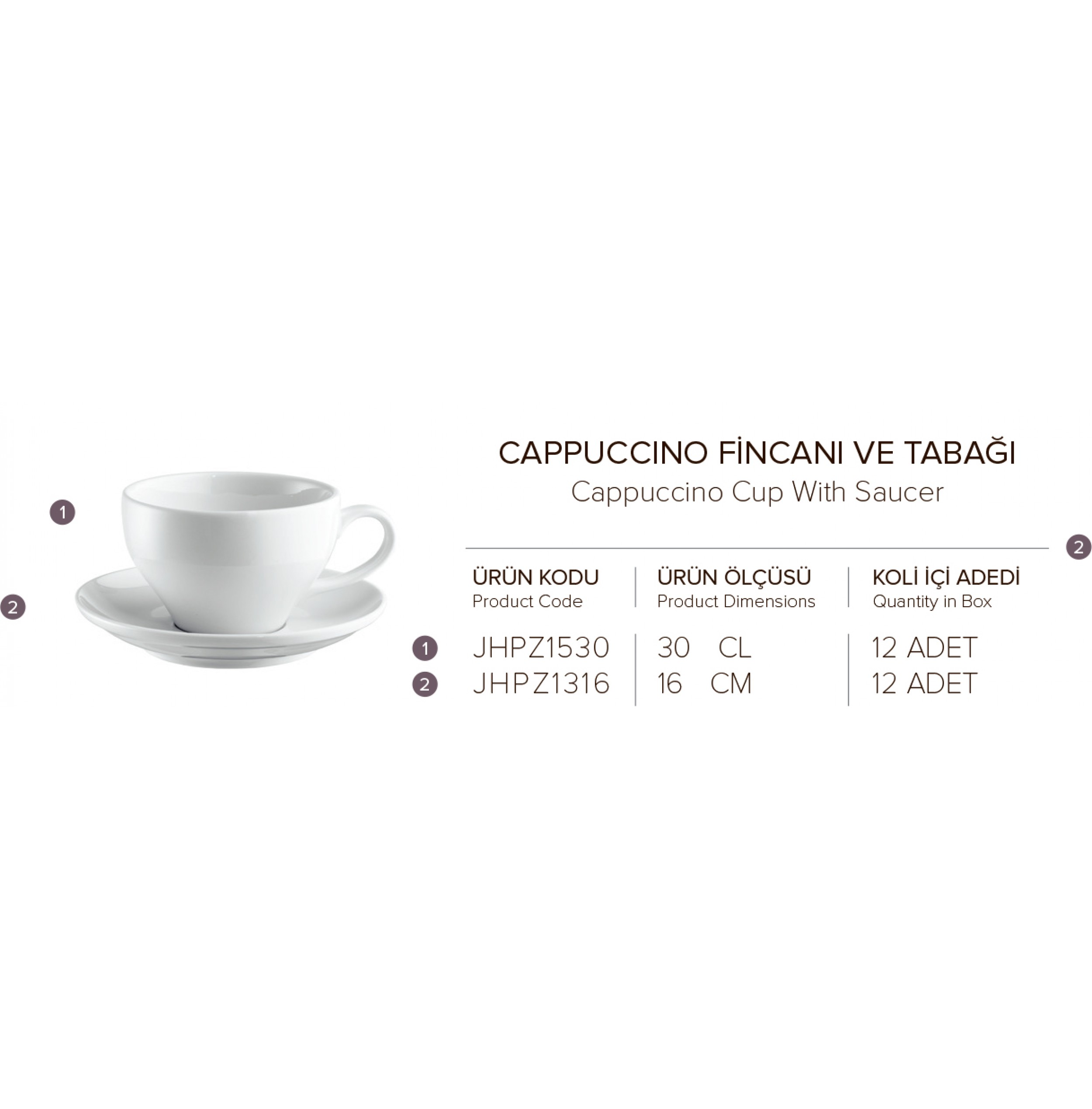 CAPPUCCINO FINCANI VE TABAGI