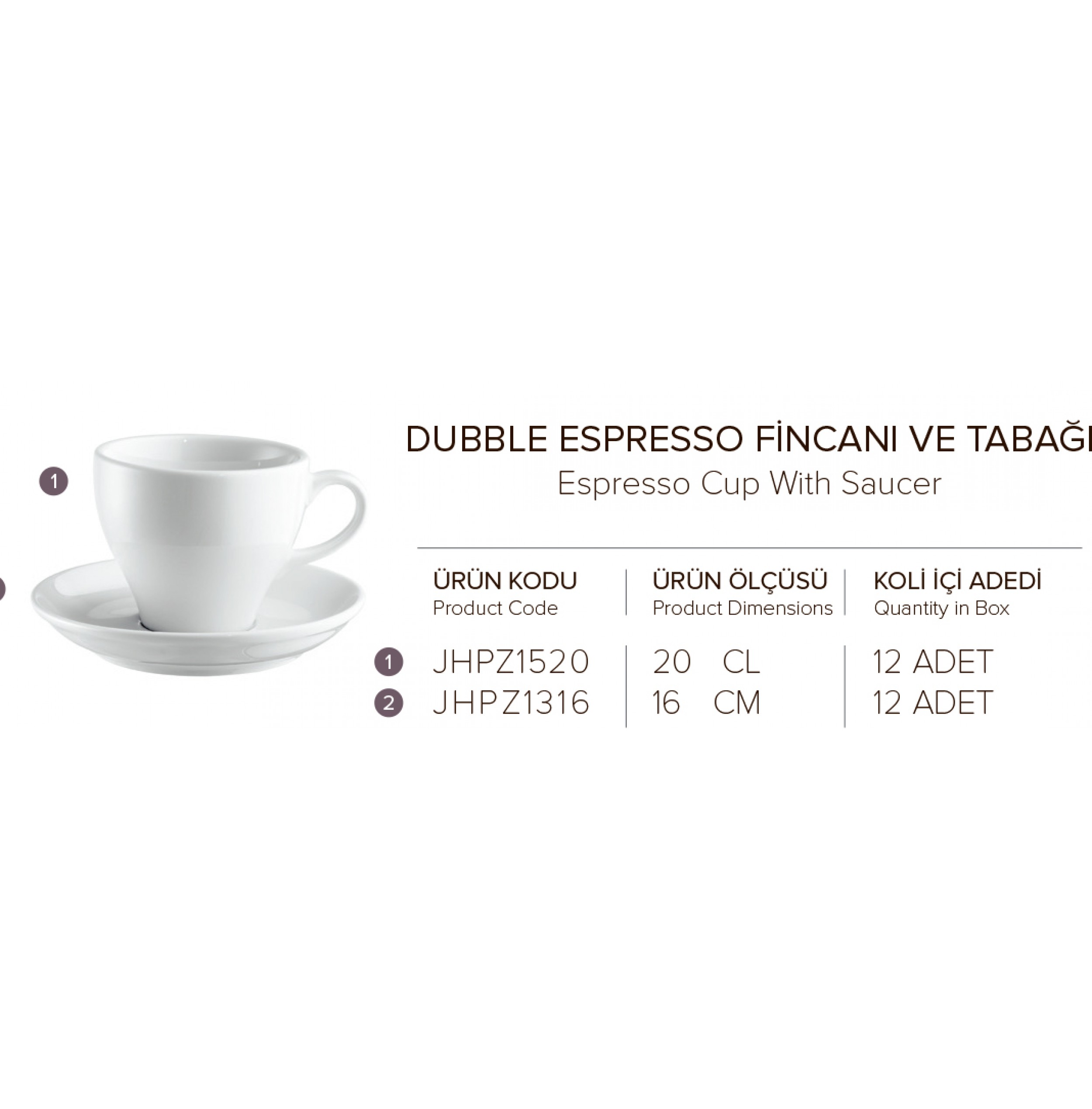 DUBBLE ESPRESSO FINCANI VE TABAGI