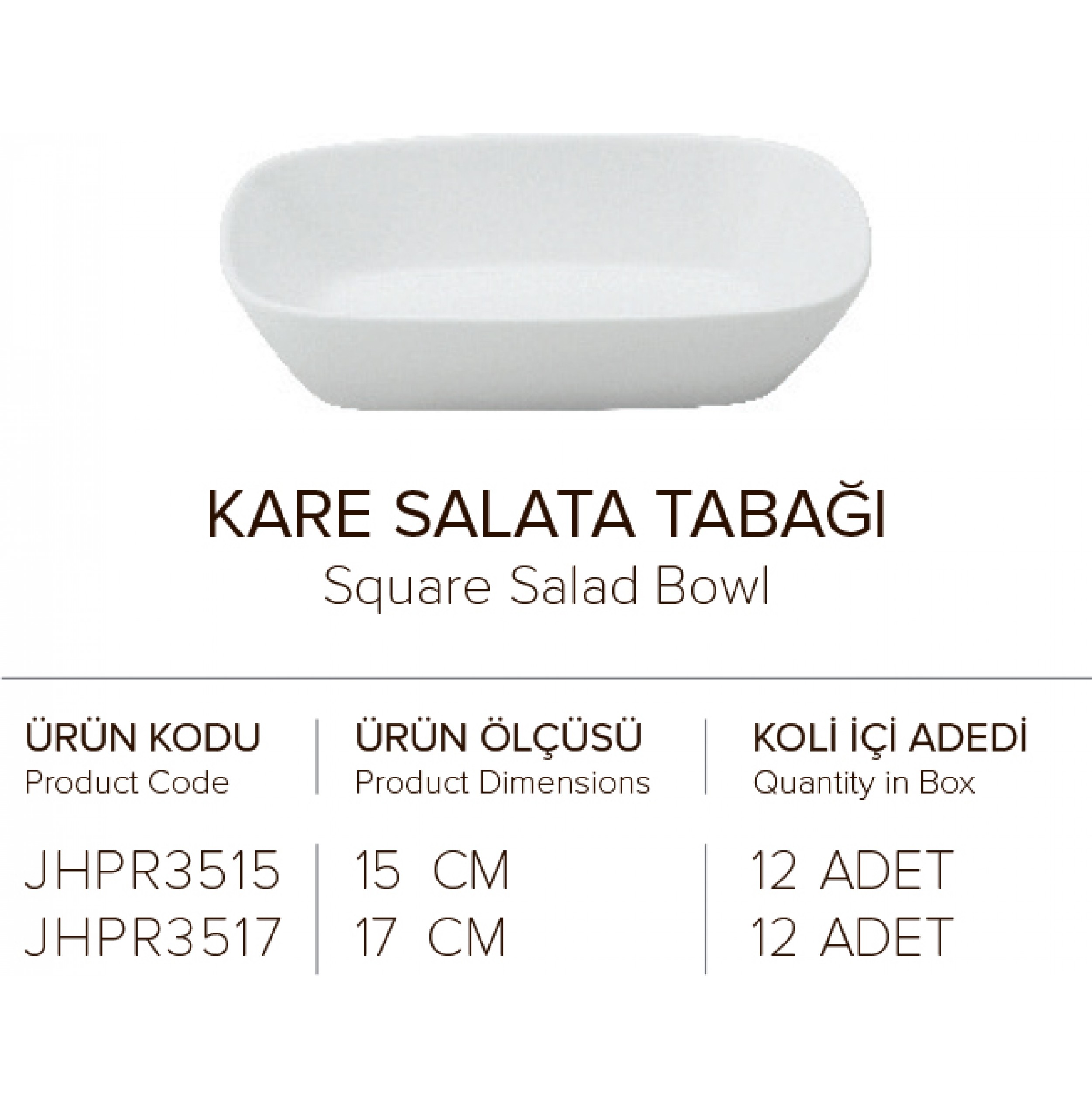 KARE SALATA TABAGI