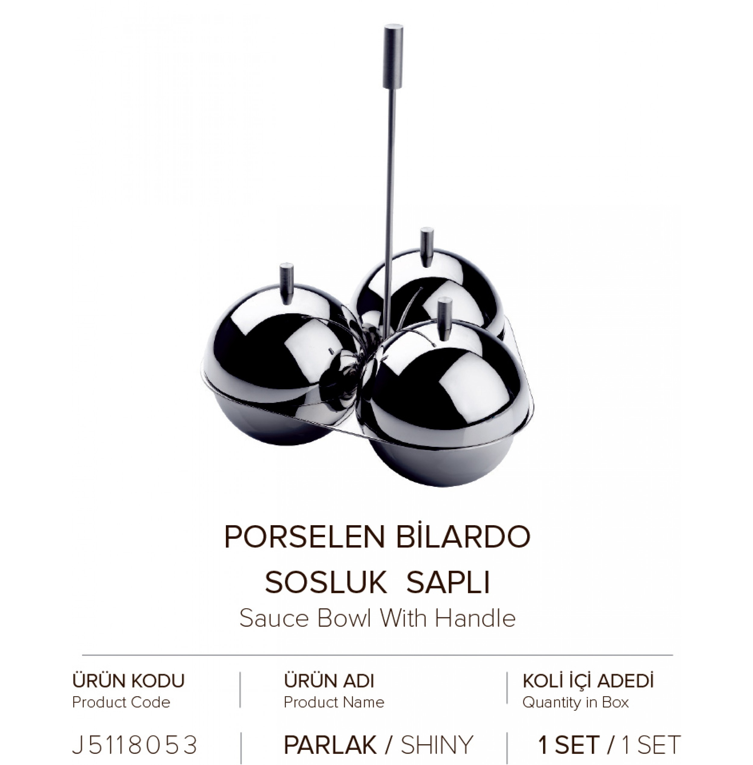 PORSELEN BILARDO SOSLUK SAPLI