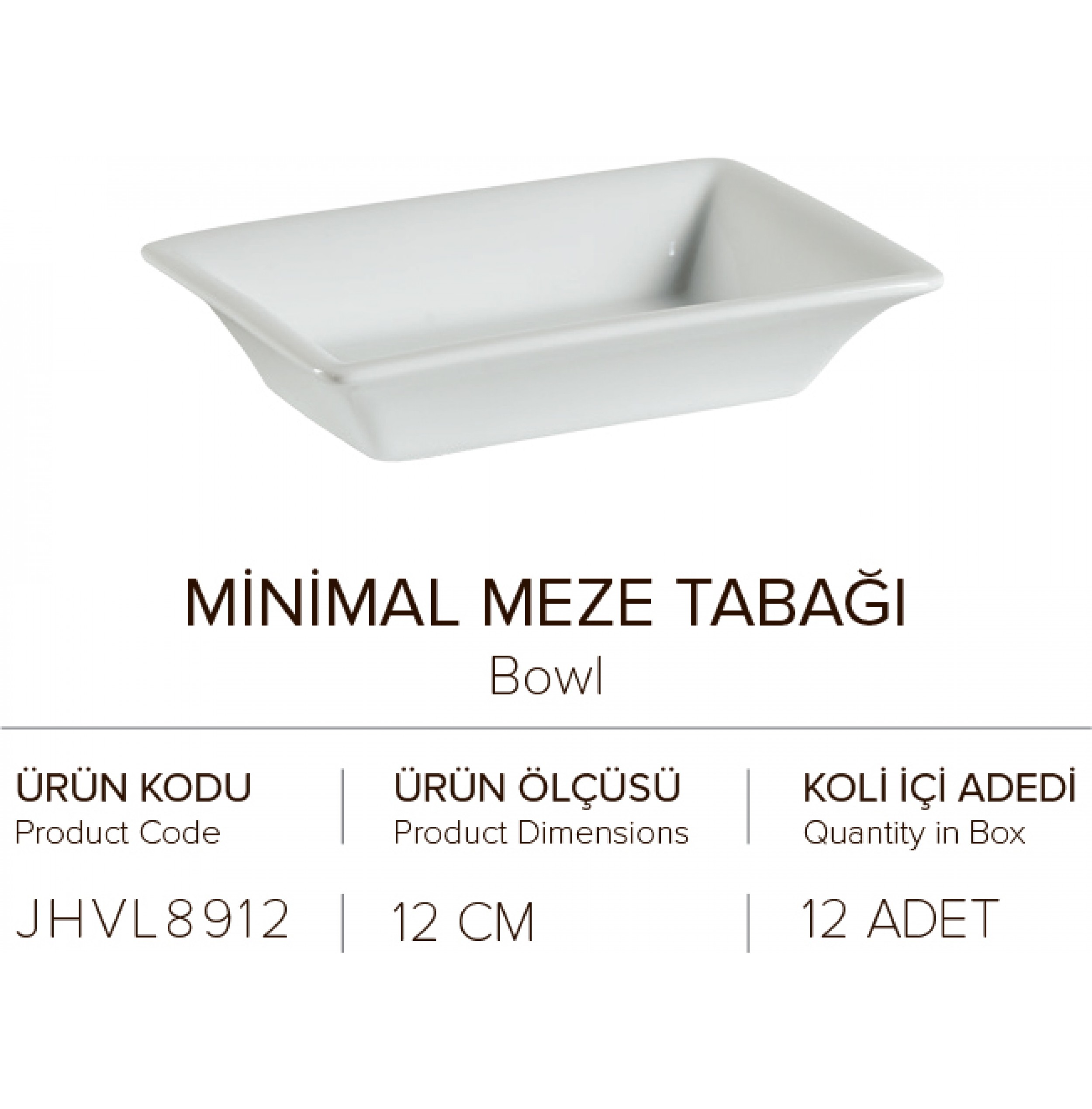 MİNİMAL MEZE TABAĞI