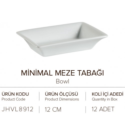 MİNİMAL MEZE TABAĞI