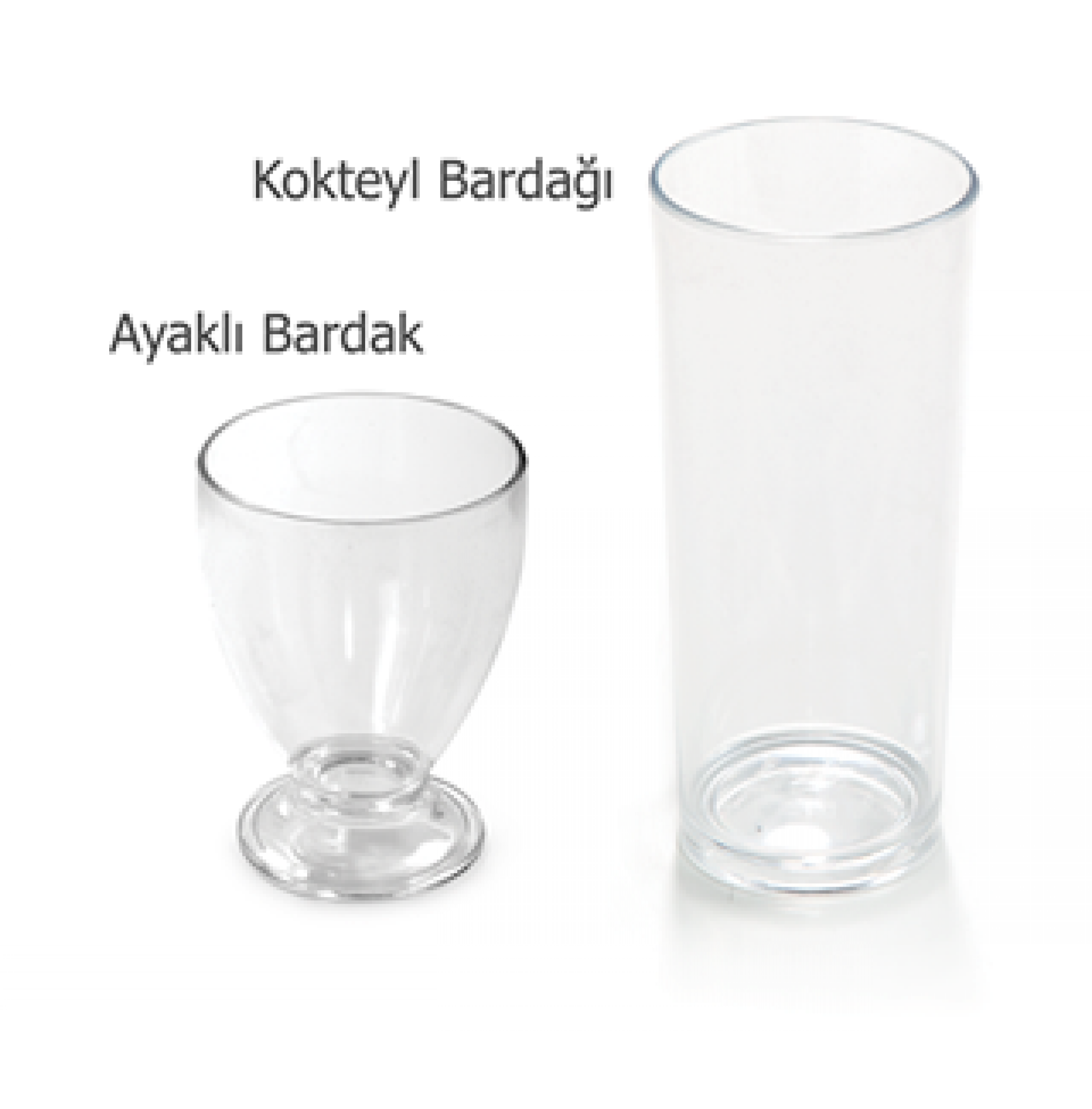 Ayaklı/Kokteyl Bardak