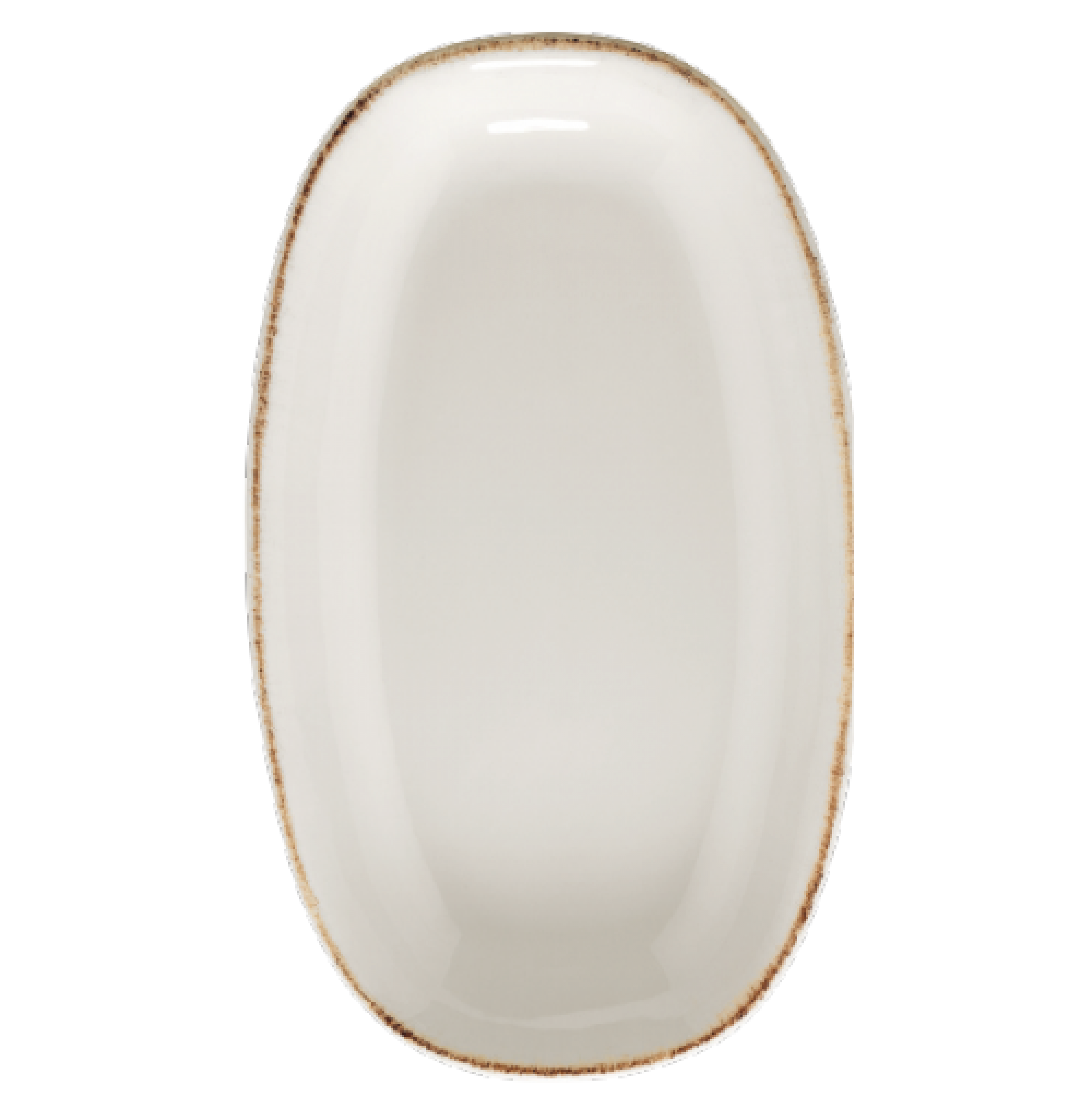 Retro Gourmet Oval Kayık 15×8.5 cm