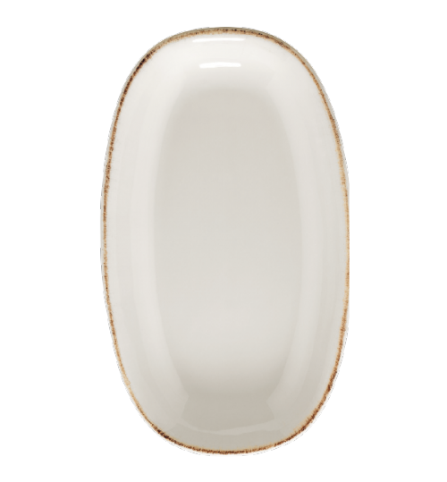 Retro Gourmet Oval Kayık 15×8.5 cm